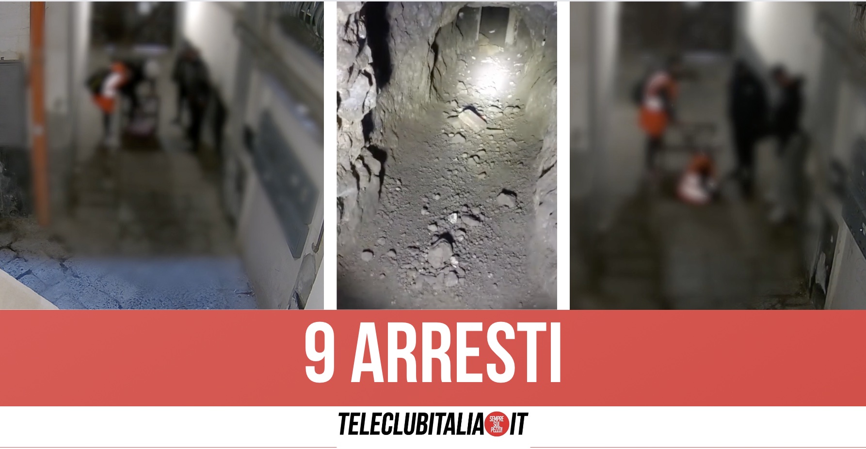 Sgominata "banda del buco" a Napoli: scavi nel sottosuolo per derubare boutique di lusso