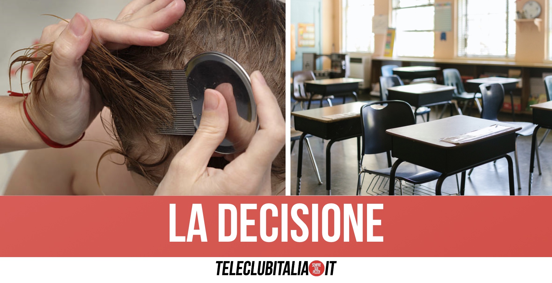 Cesa, scoppia caso di pidocchi tra studenti: sindaco chiude tutte le scuole