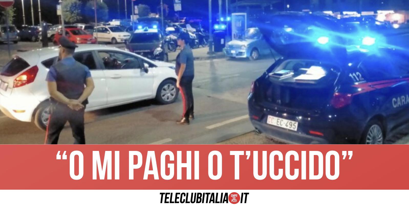 Pozzuoli, coppia di fidanzati rifiuta di pagarlo: l'abusivo li minaccia di morte. Arrestato