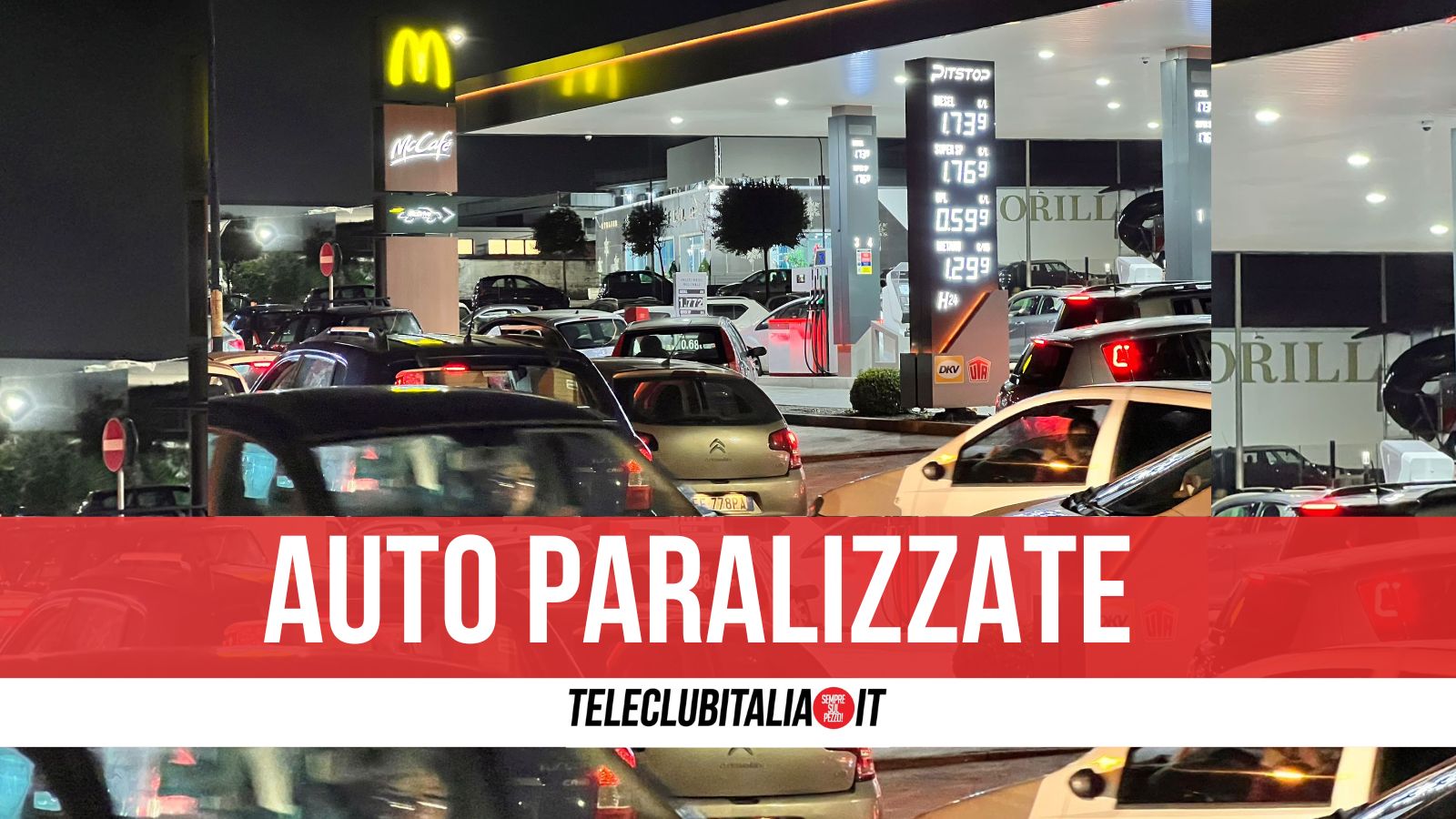 Offerta panino a 3€, traffico impazzito tra i McDonald's dell'area nord di Napoli