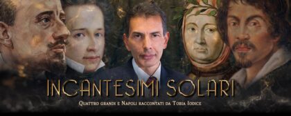 Quattro grandi artisti e Napoli, parte stasera "Incantesimi solari" su Teleclubitalia