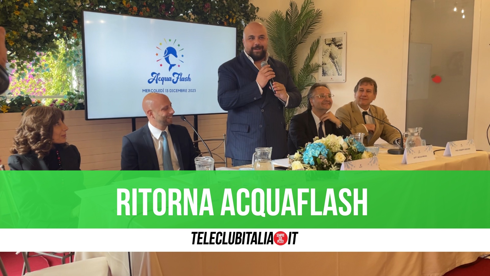 Rinasce l'Acquaflash di Licola, presentato il progetto: 