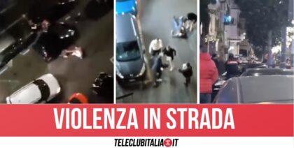 Natale di terrore ad Ercolano: in 20 danno vita ad una rissa e circondano l’auto dei Carabinieri