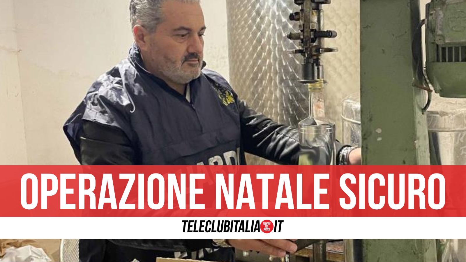 Napoli: sequestrati più di 8mila litri di champagne e olio contraffatti