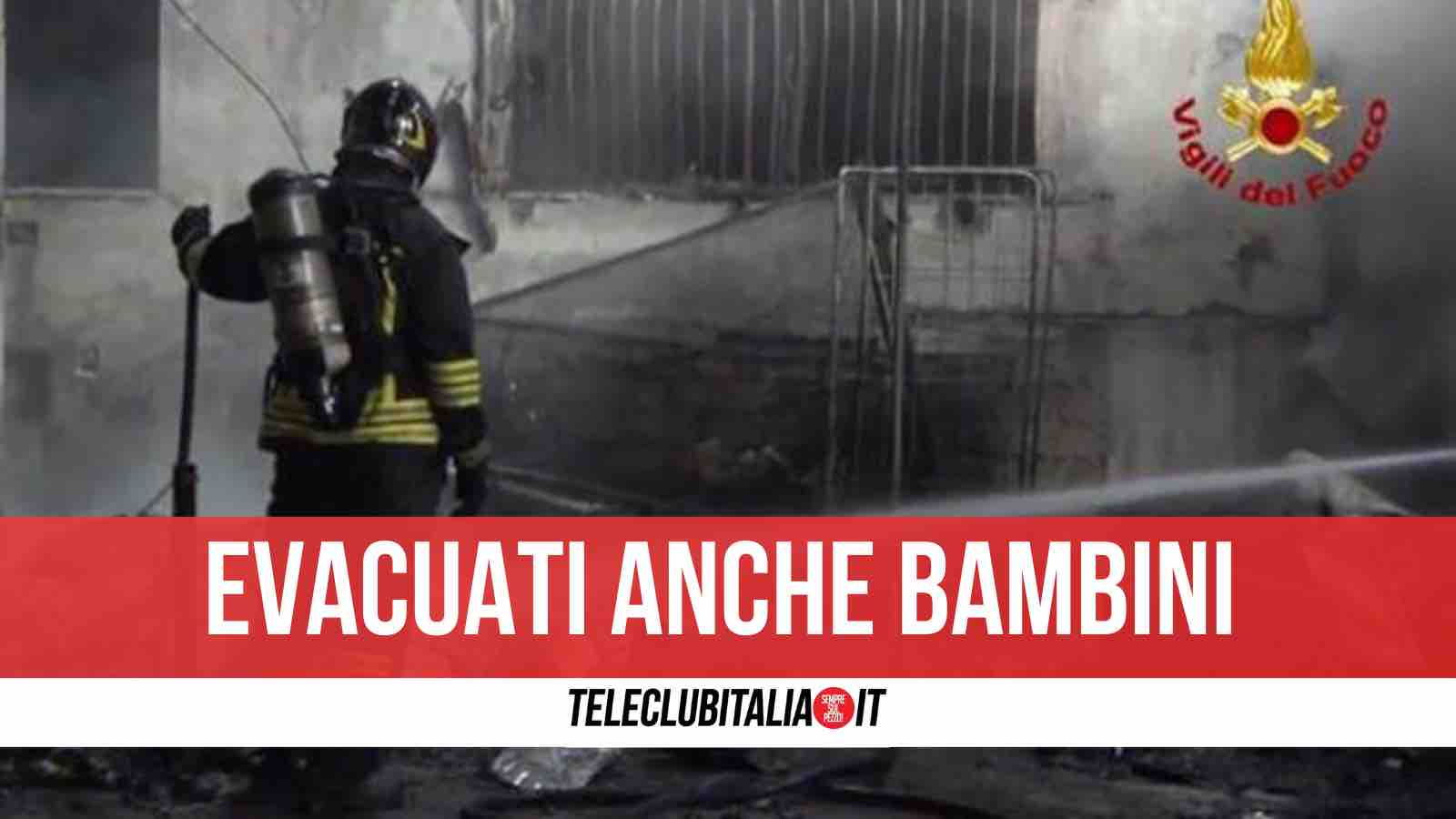 incendio ospedale tivoli