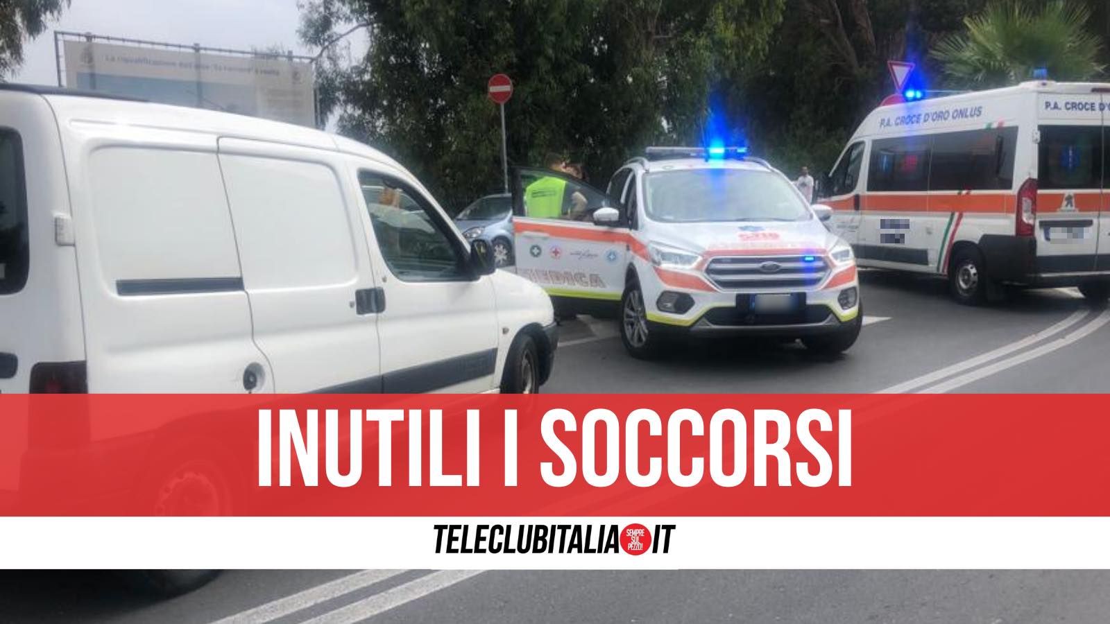 morto furgone pozzuoli