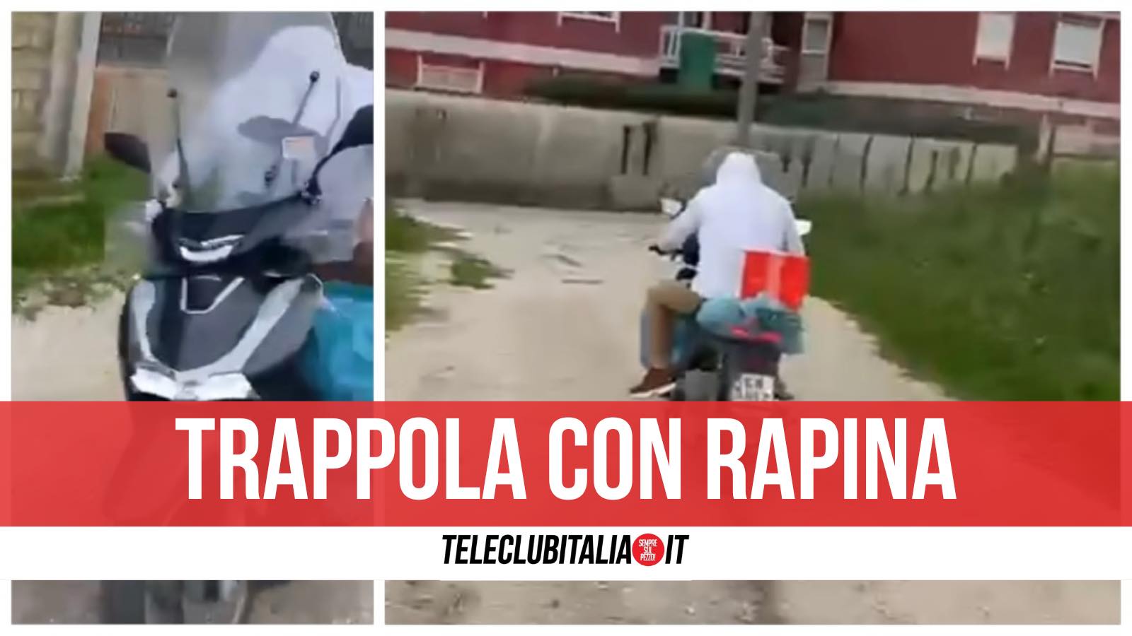 rapina trappola rider villaricca calvizzano