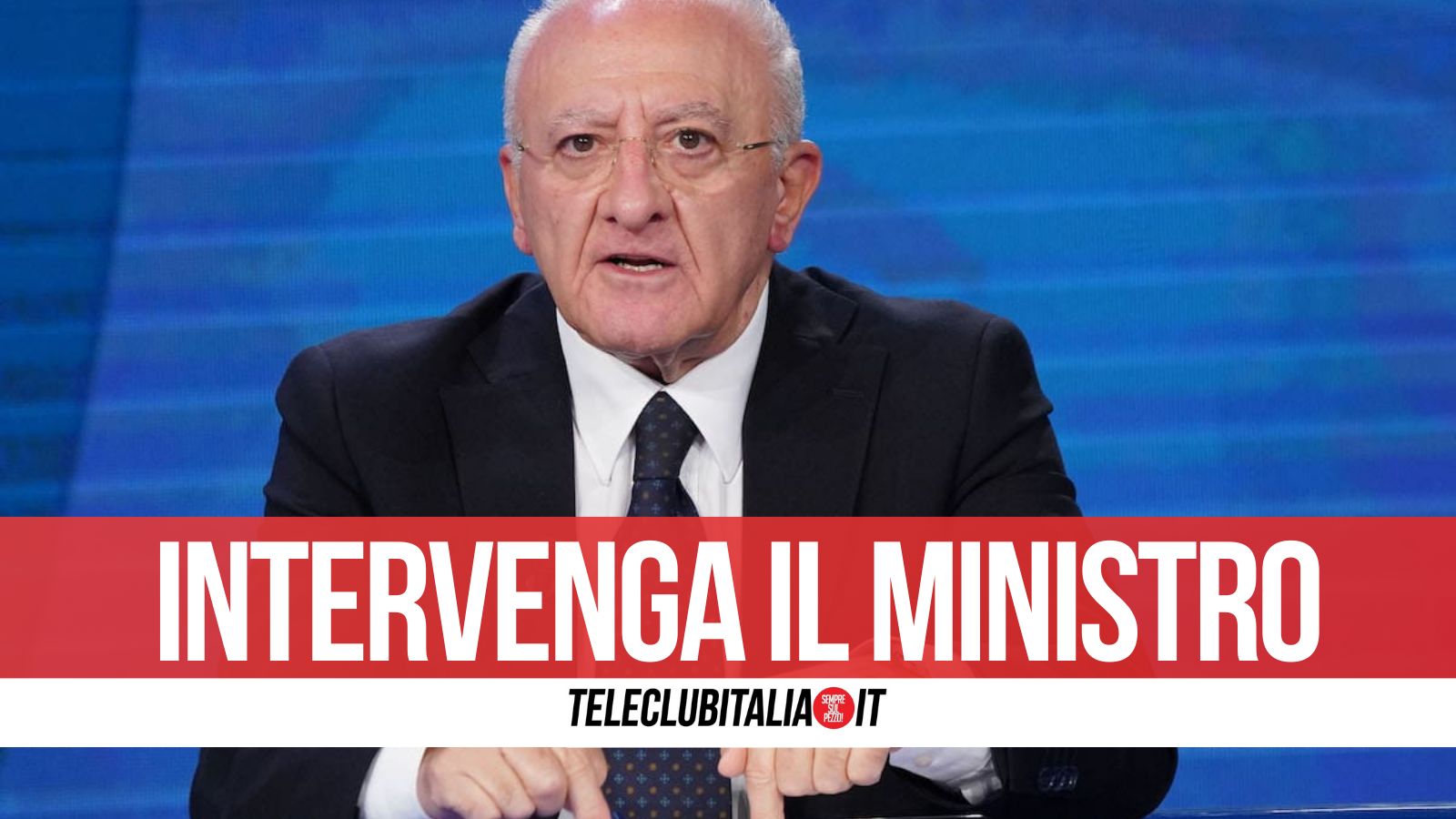 Emergenza sicurezza negli ospedali, De Luca: “Intervenga il Ministro”