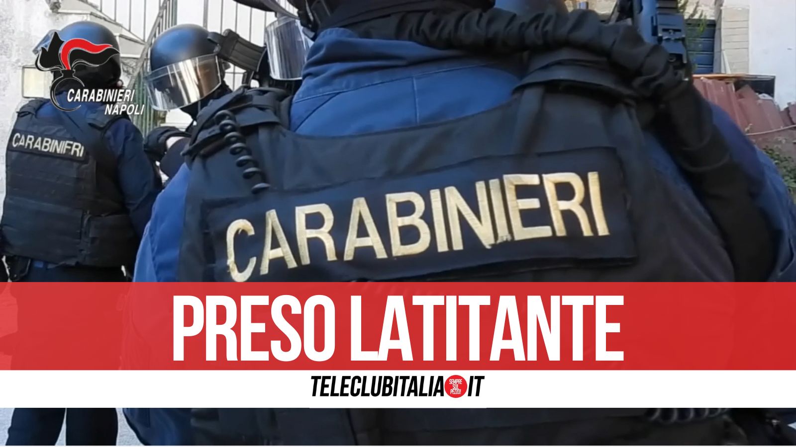 Napoli, primo latitante del 2024 arrestato dai carabinieri