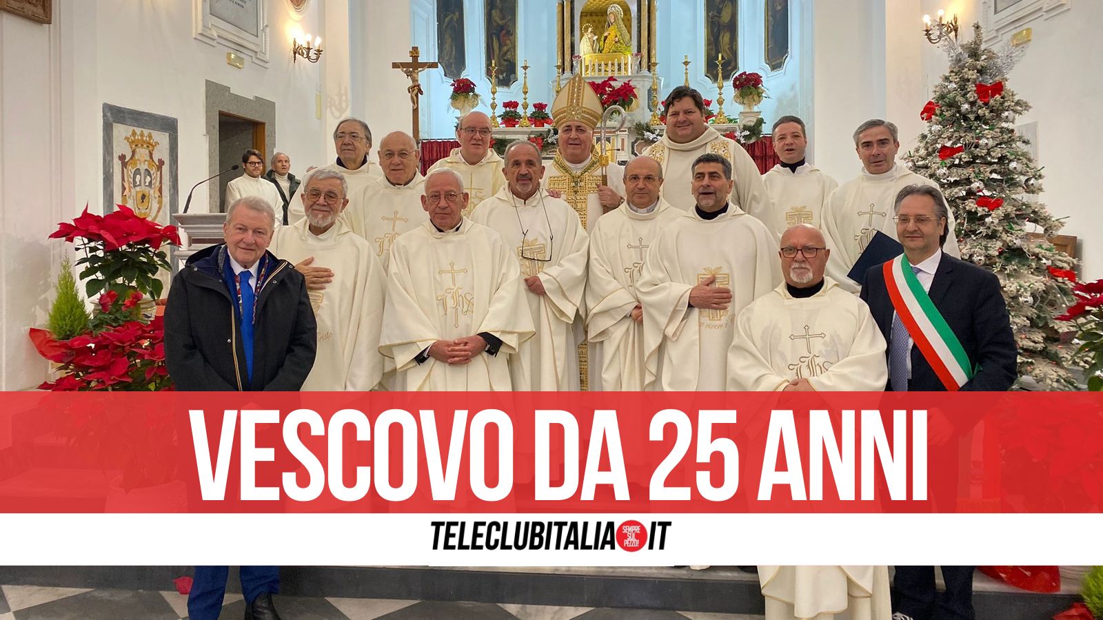 Celebrazione a Giugliano per il 25° anniversario episcopale di mons. Salvatore Pennacchio