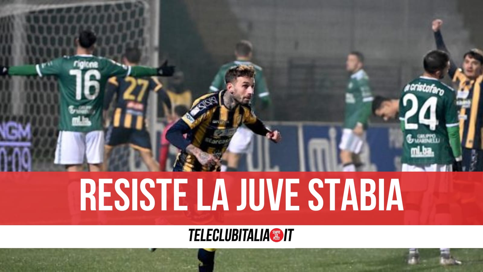La Juve Stabia resiste ad Avellino, cade la Casertana, ok Benevento, Sorrento e Giugliano