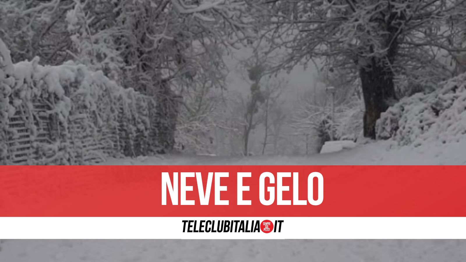 Neve in Campania, nel weekend è attesa anche a quote basse