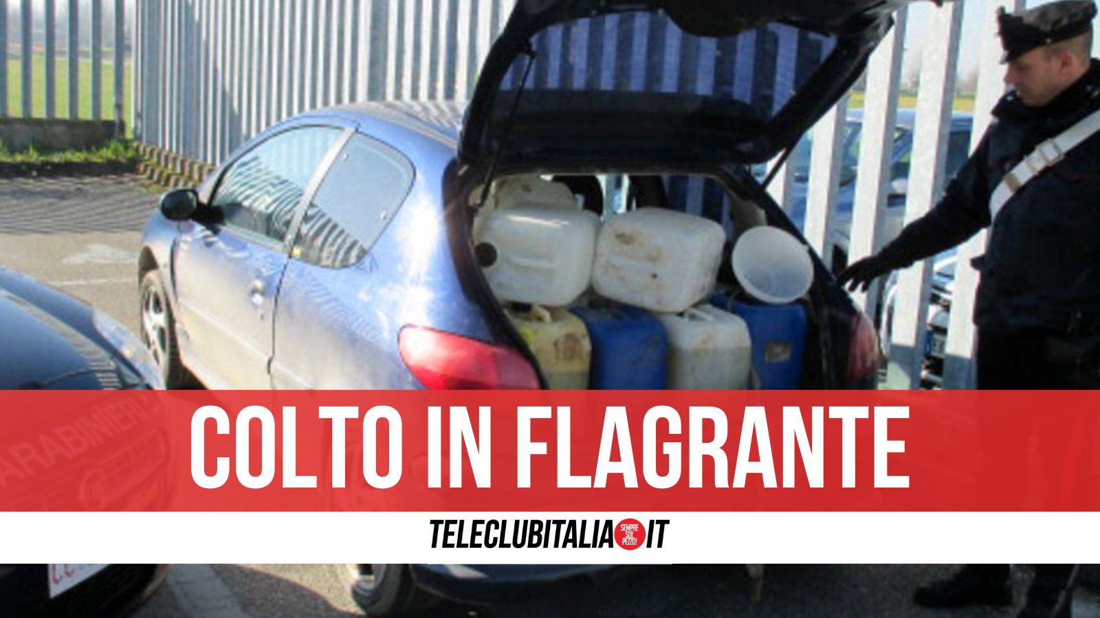 arrestato 48enne ladro gasolio