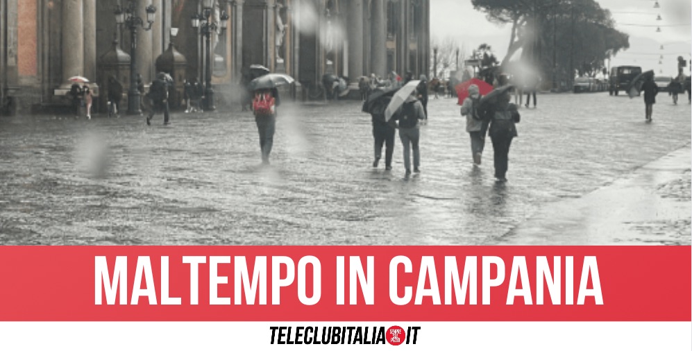 Temporali, vento e possibile grandinata nel weekend dell'Epifania: scatta allerta meteo in Campania
