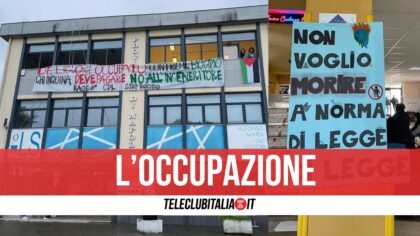 Occupato il liceo De Liguori ad Acerra, gli studenti: "No all'inceneritore"