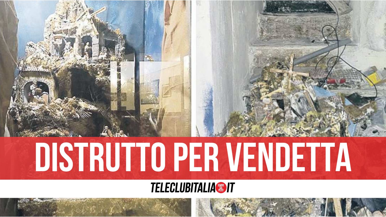 Napoli: distrutto storico presepe della pizzeria Brandi. Era esposto da 44 anni