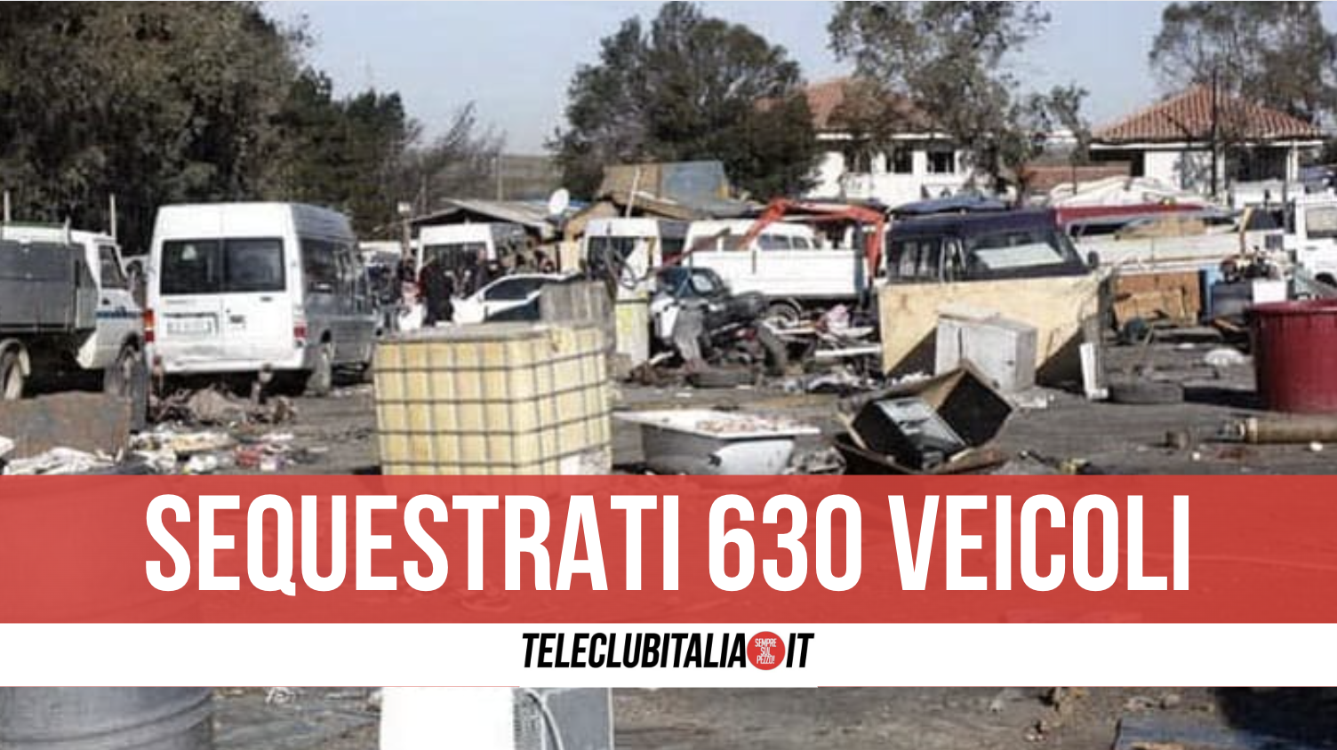 Furti di rame e di auto: arrestato 46enne al campo rom di Giugliano