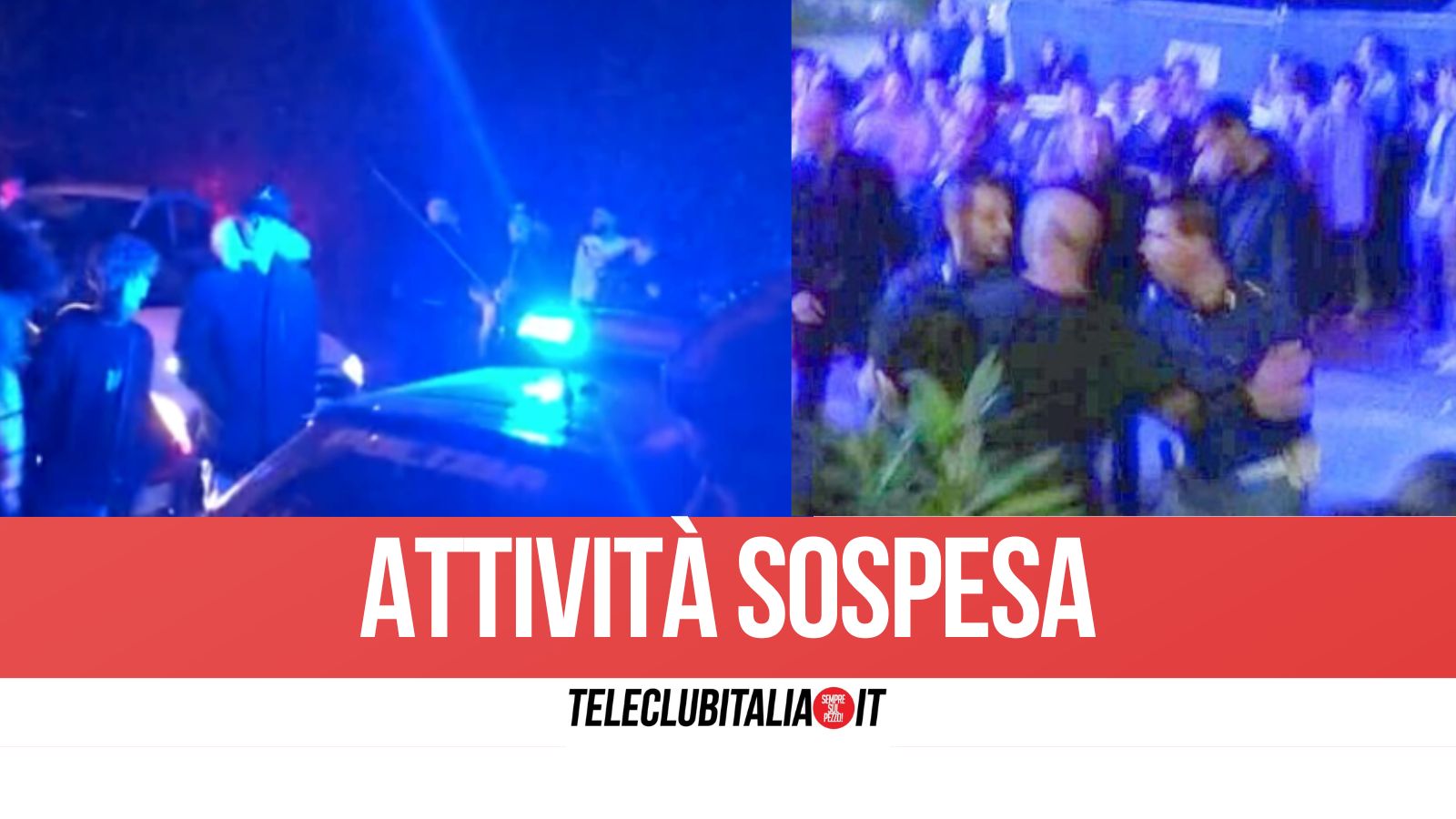 Agnano. Prima la lite poi gli spari, chiusa per 15 giorni nota discoteca