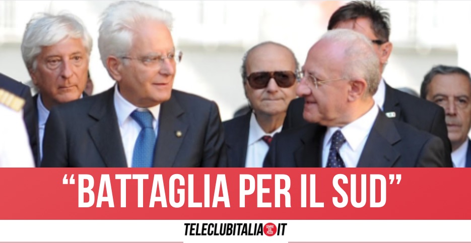 De Luca Presidente Mattarella