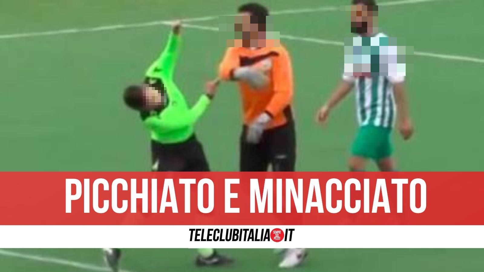 Melito Boys Arbitro Schiaffeggiato