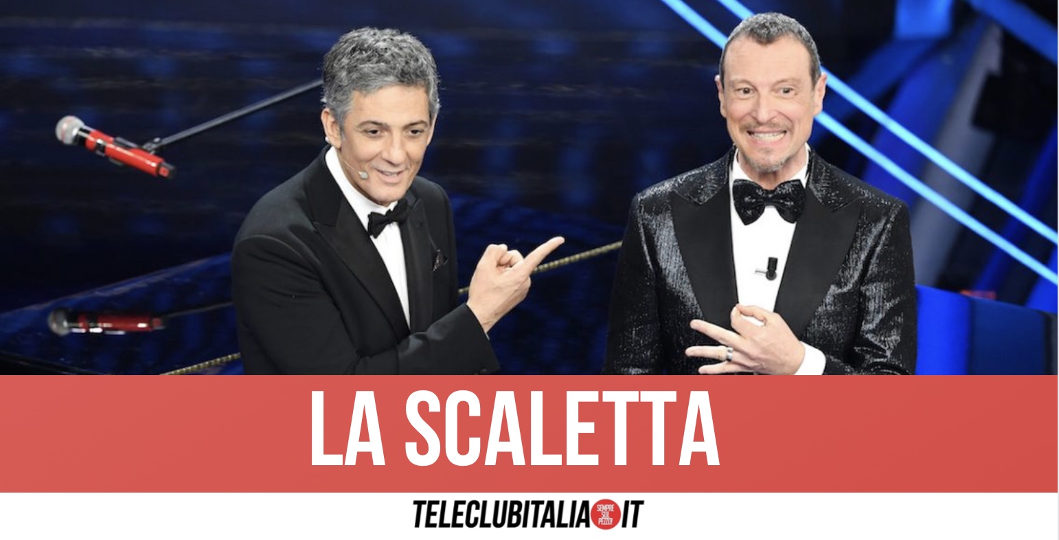 Scaletta Sanremo Stasera 10 Febbraio