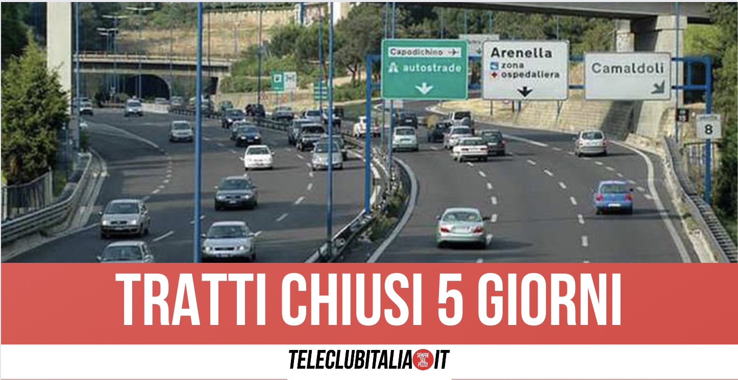 Tangenziale Napoli Tratti Chiusi