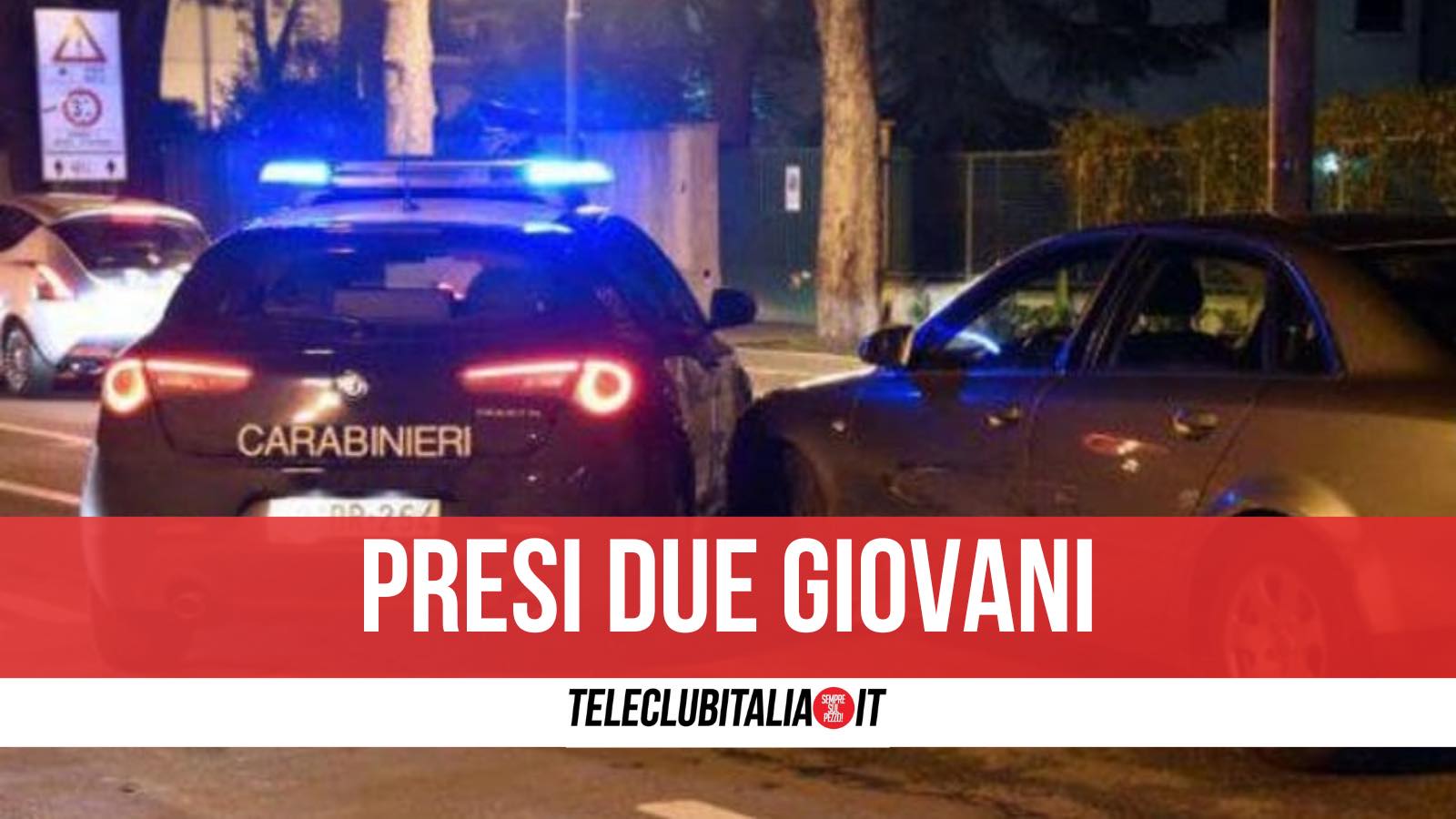 Arrestati Rom Campo Giugliano Fuga Furto Lusciano