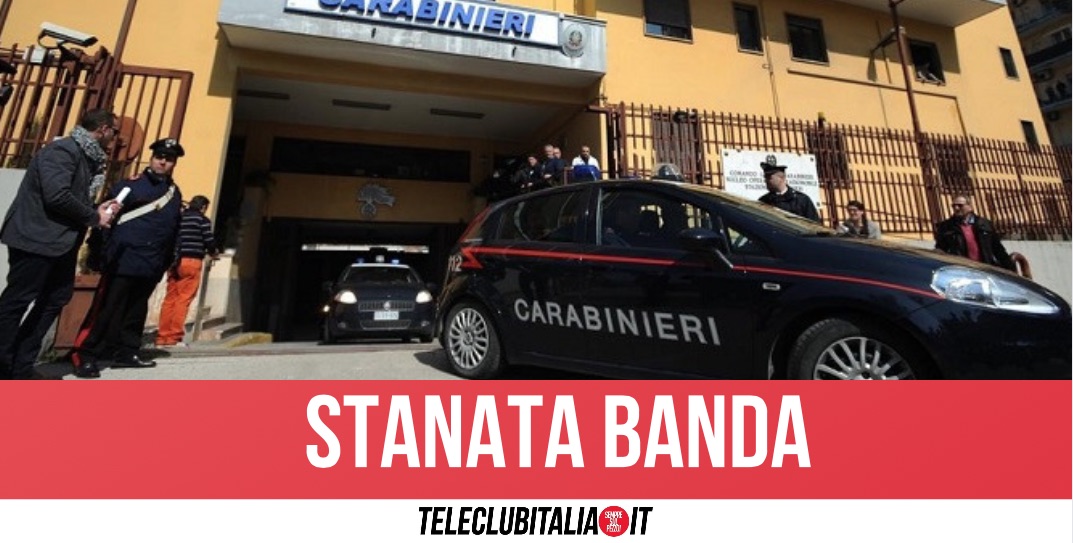 Aversa Furti Rame 6 Arresti