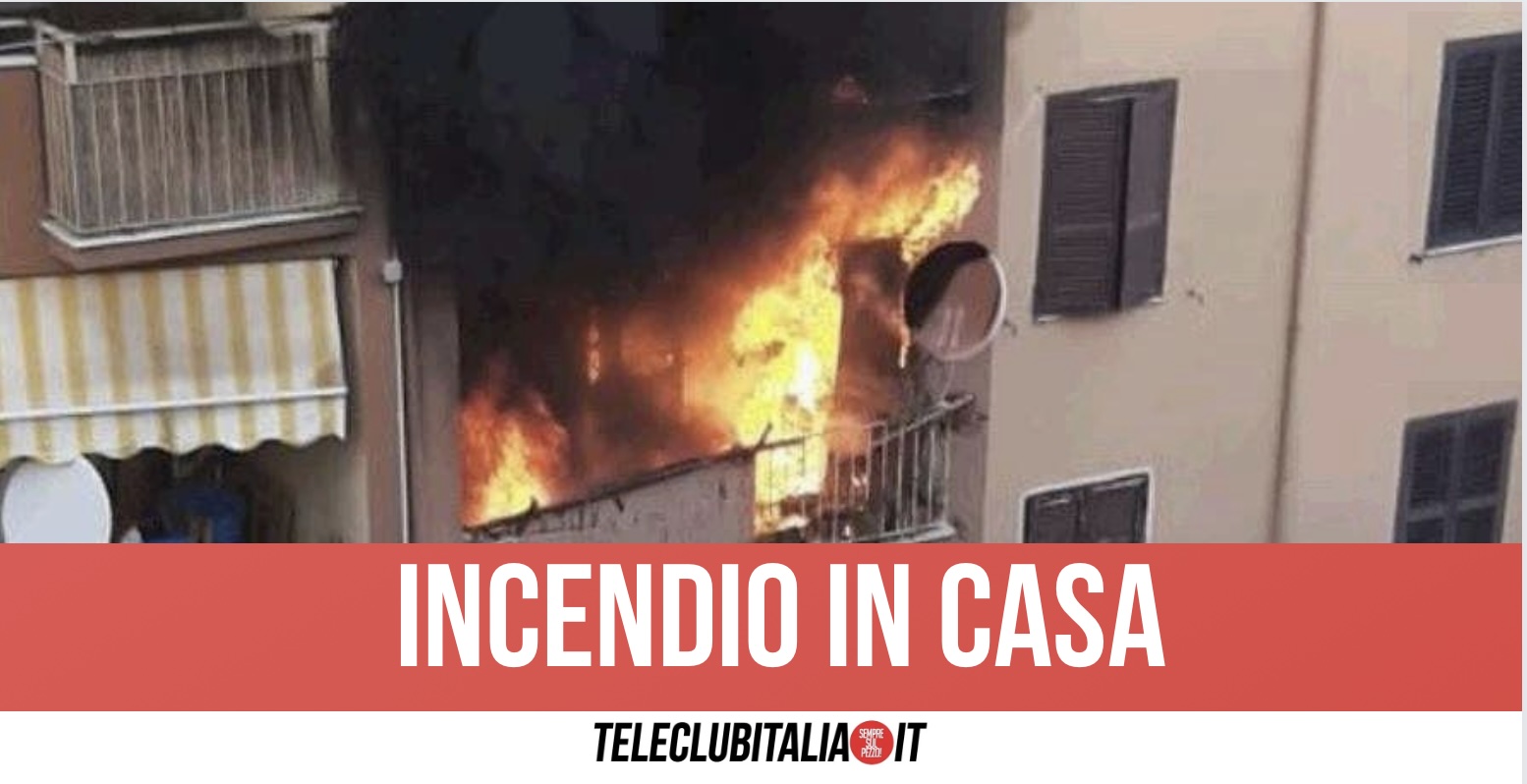 Incendio In Casa Cercola