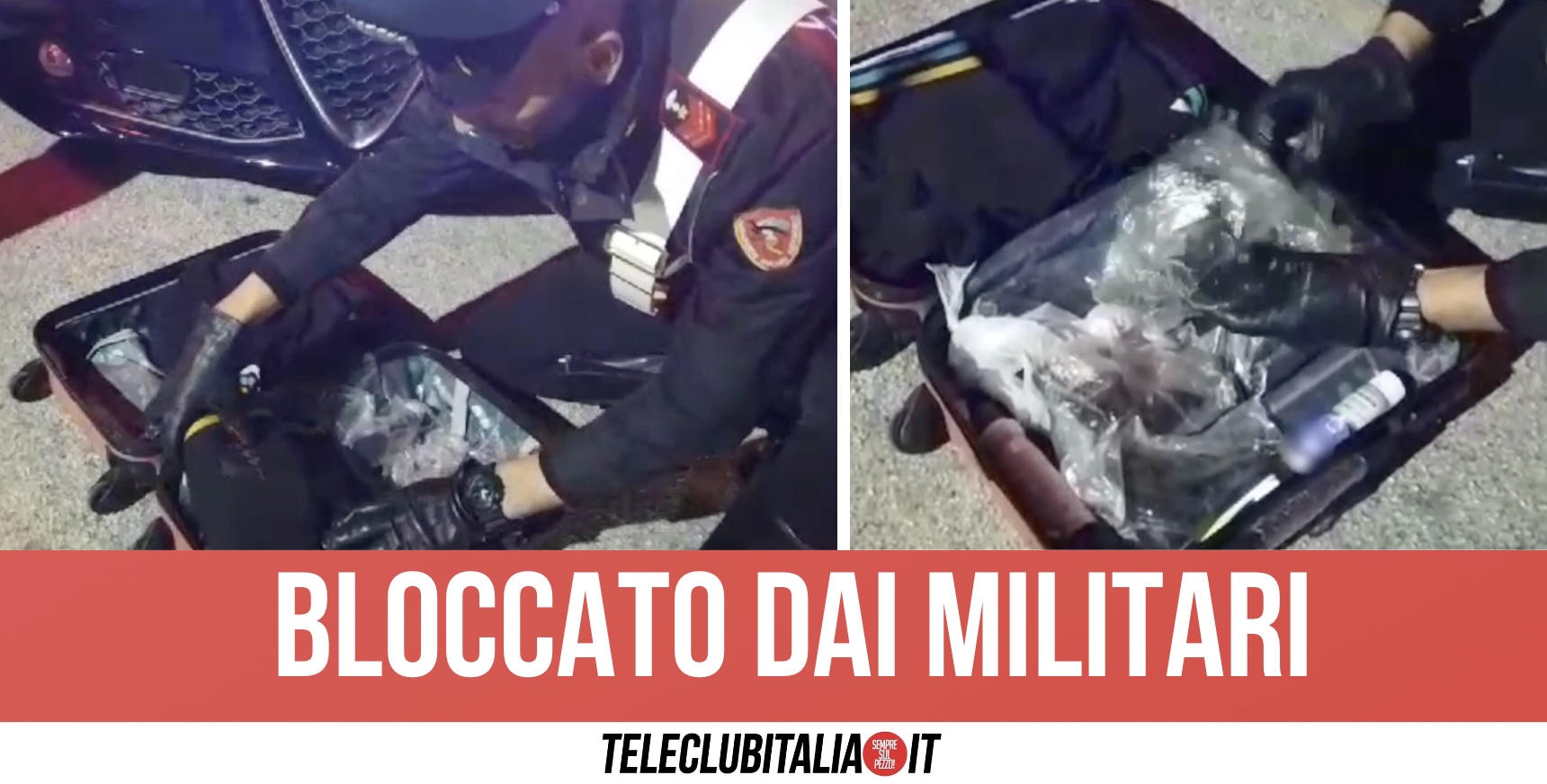 Napoli Armi Nel Trolley