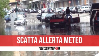 Pioggia Allerta Meteo Campania 26 Marzo 2024