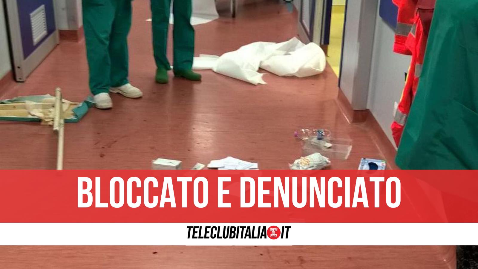 Pronto Soccorso Caserta Devastato