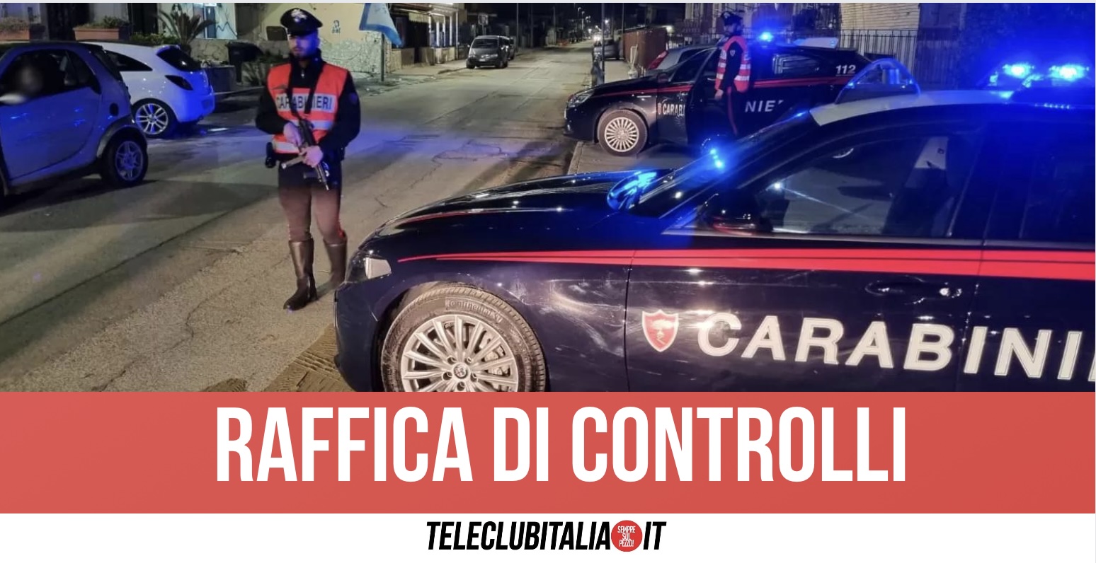 Qualiano Giugliano Controlli Carabinieri