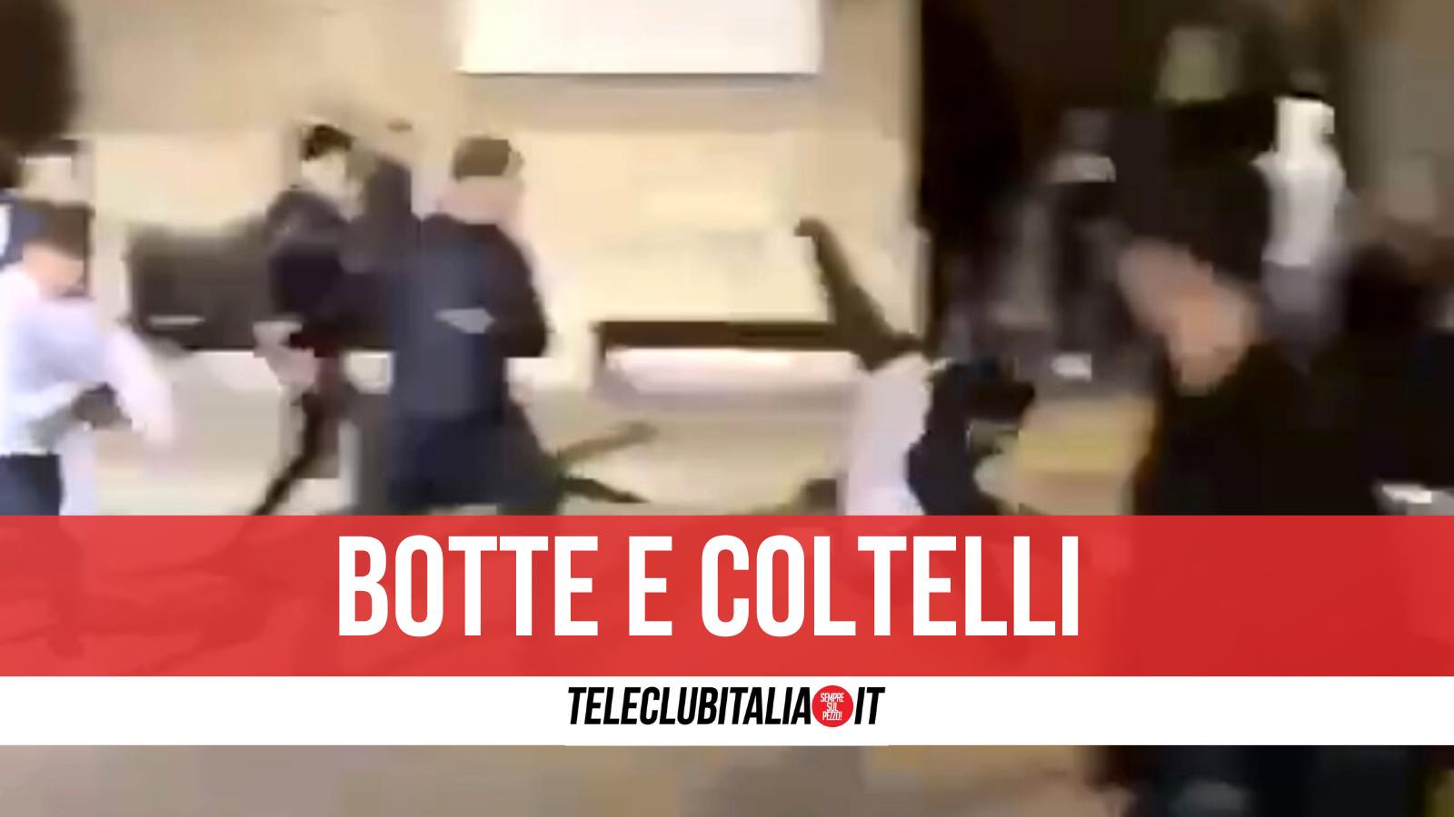 Rissa Coltellate Calvizzano Ferito 17enne