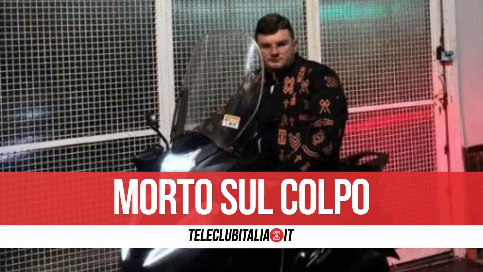 Tragico scontro auto-scooter nel napoletano, Elia muore a 20 anni