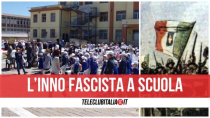 Ariano Irpino Inno Fascista Faccetta Nera Scuola