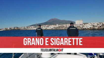 Torre Annunziata, nave carica di grano ucraino e sigarette di contrabbando: arrestate 4 persone