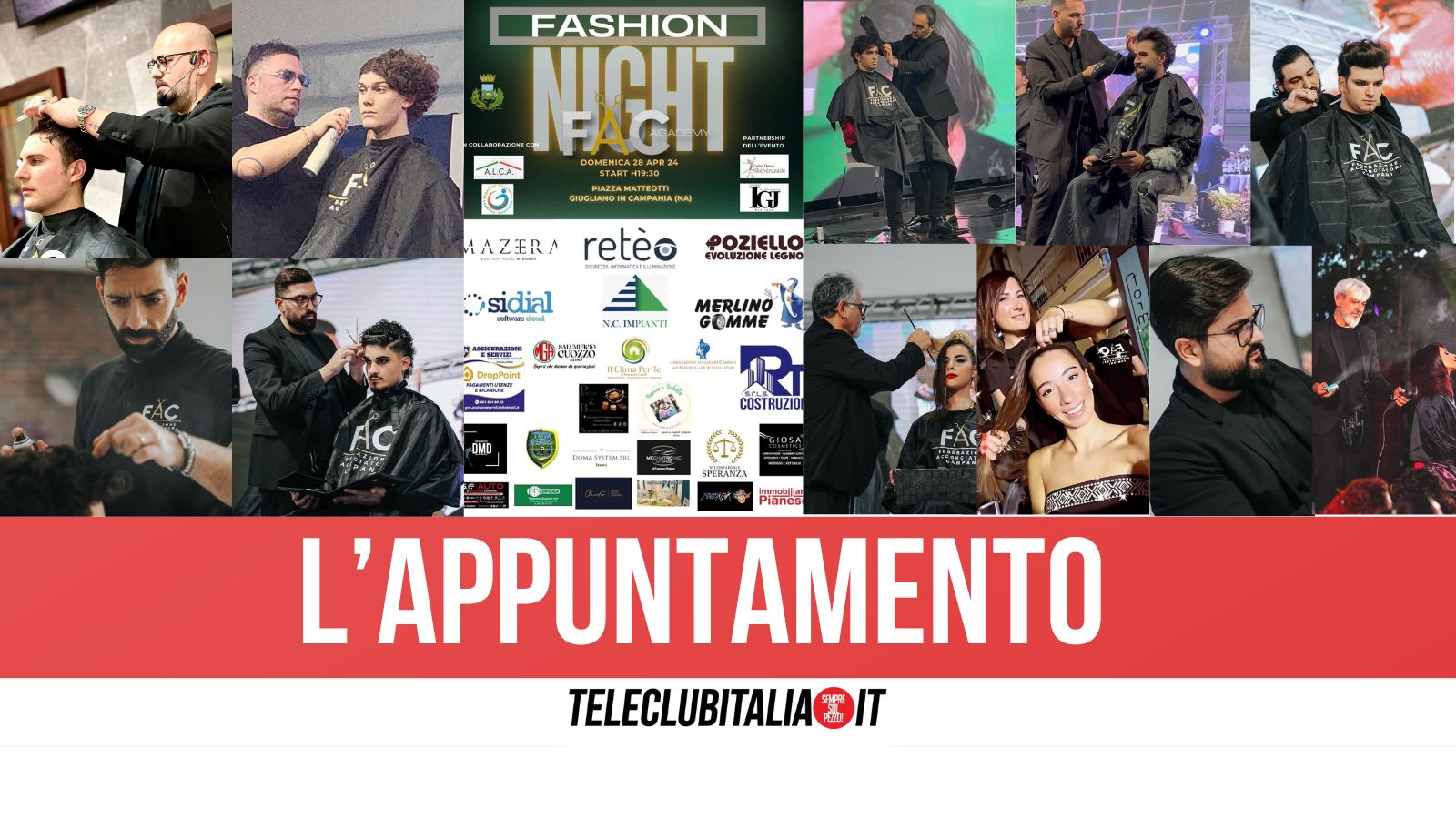 “Fashion Night” a Giugliano, la Fac Academy si esibisce in piazza Matteotti