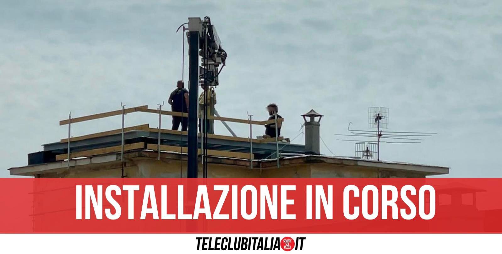 Installazione Antenna Wind Tre Giugliano