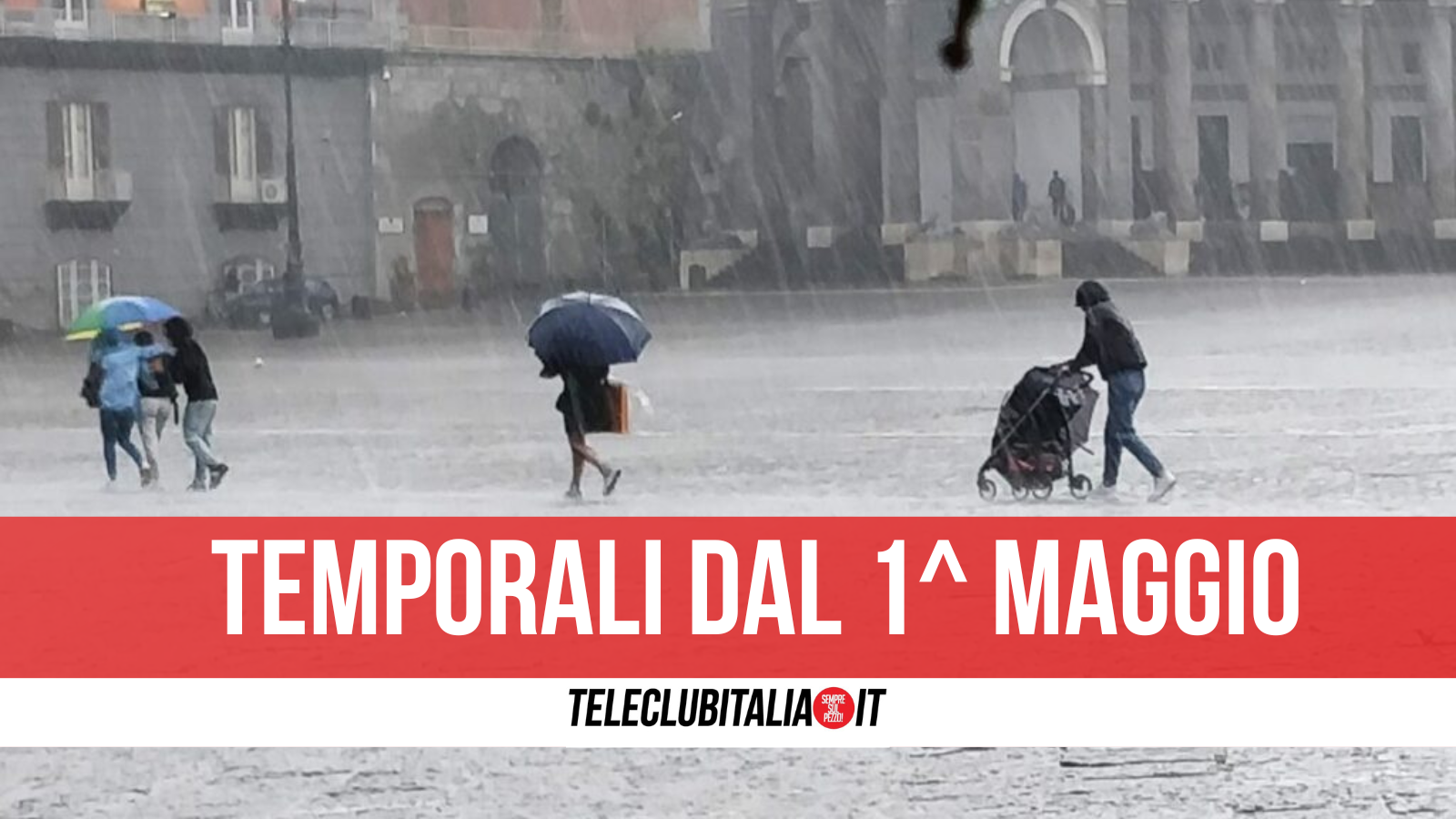 Campania, nuovo ribaltone climatico: da domani pioggia, grandine e calo delle temperature