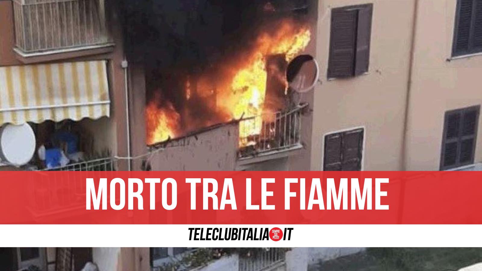 Pompei Morto Incendio