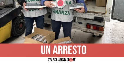 Sequestro tra Fratta e Villa Literno: furgone trasportava 1,2 tonnellate di sigarette “fuorilegge”