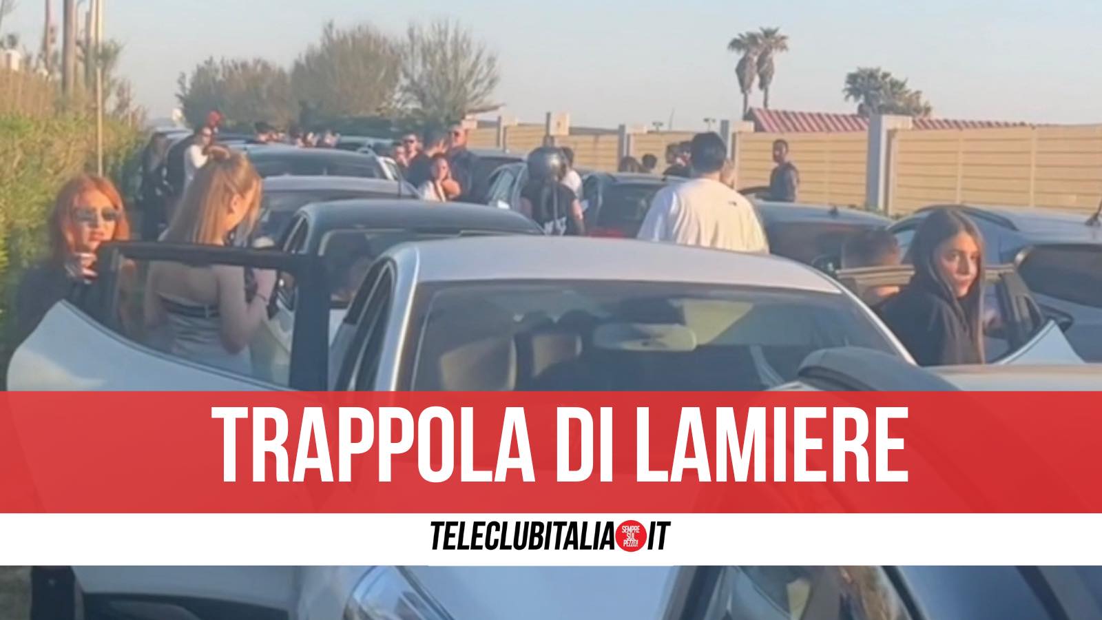 Traffico Varcaturo Bloccato Lidi