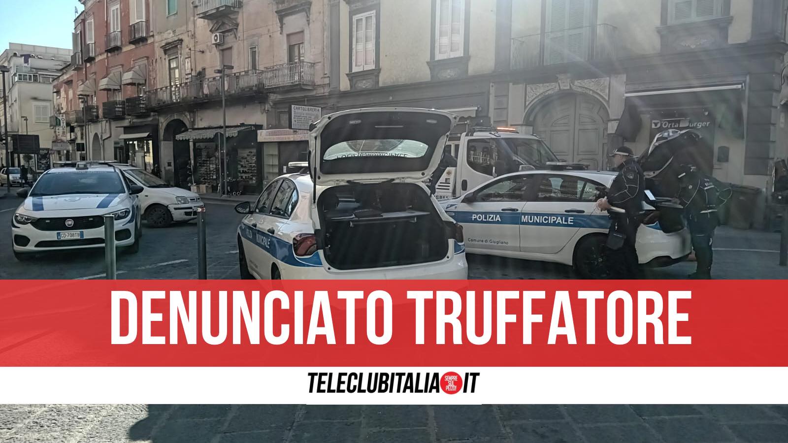 Usava Auto Papà Morto Denunciato Giugliano