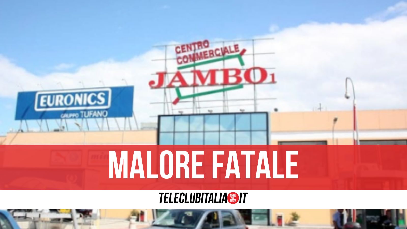 Trentola Ducenta, tragedia al centro commerciale Jambo: morto 21enne
