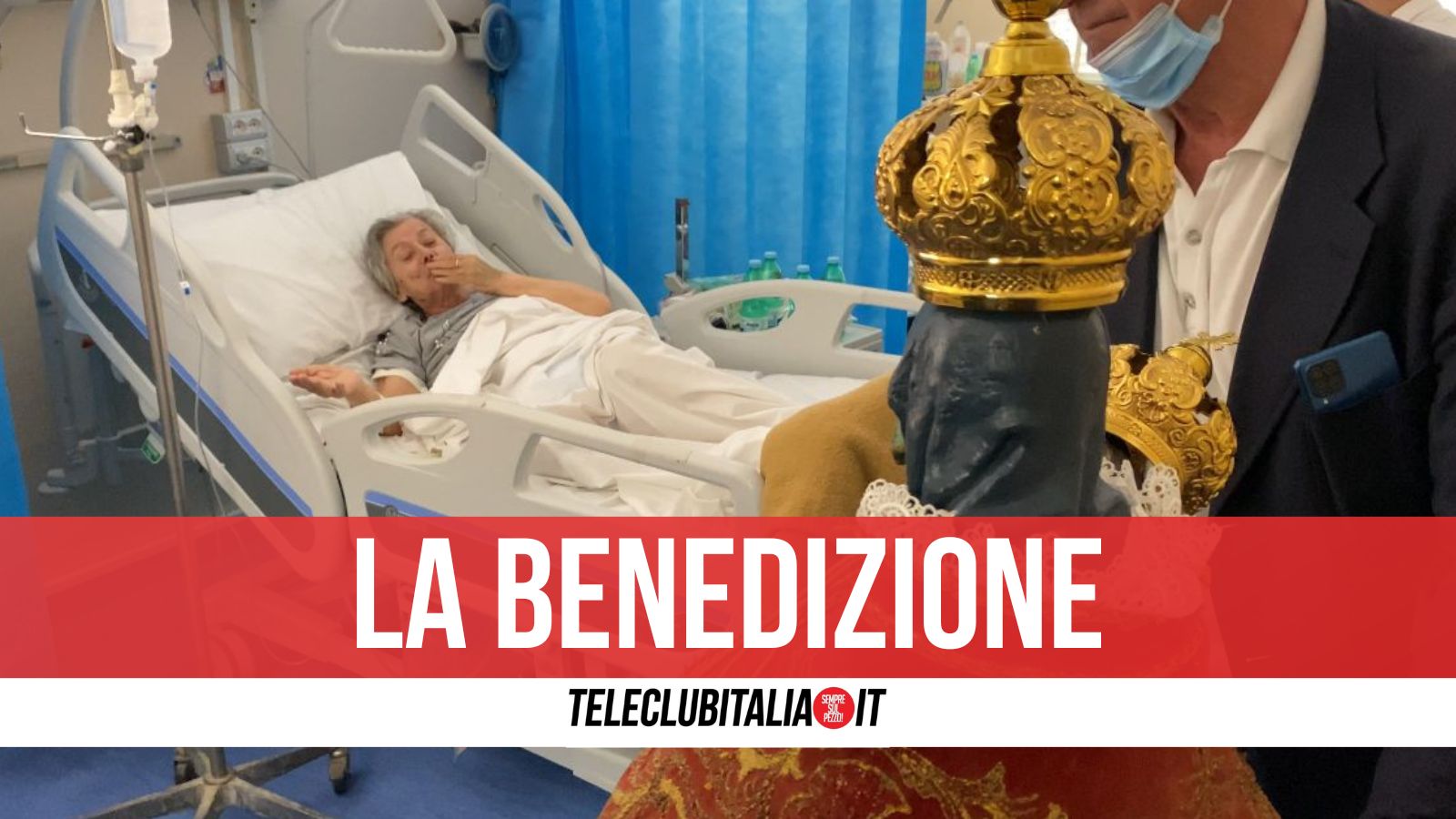 La Madonna della Pace è arrivata  alll’Ospedale San Giuliano