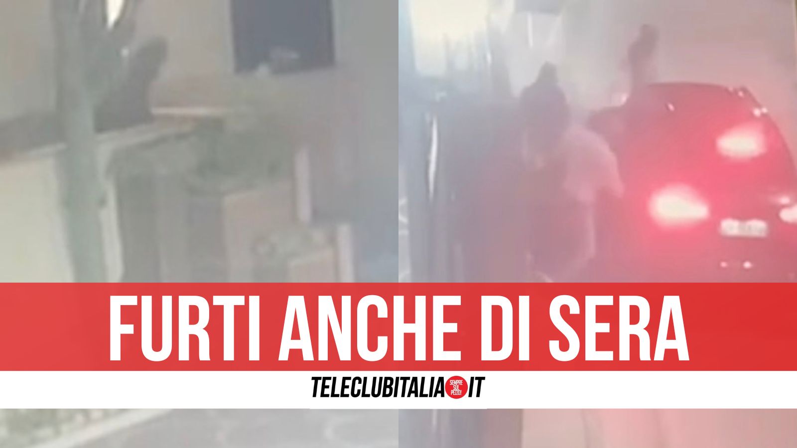 Giugliano: tentato furto in via Santa Caterina da Siena in piena serata