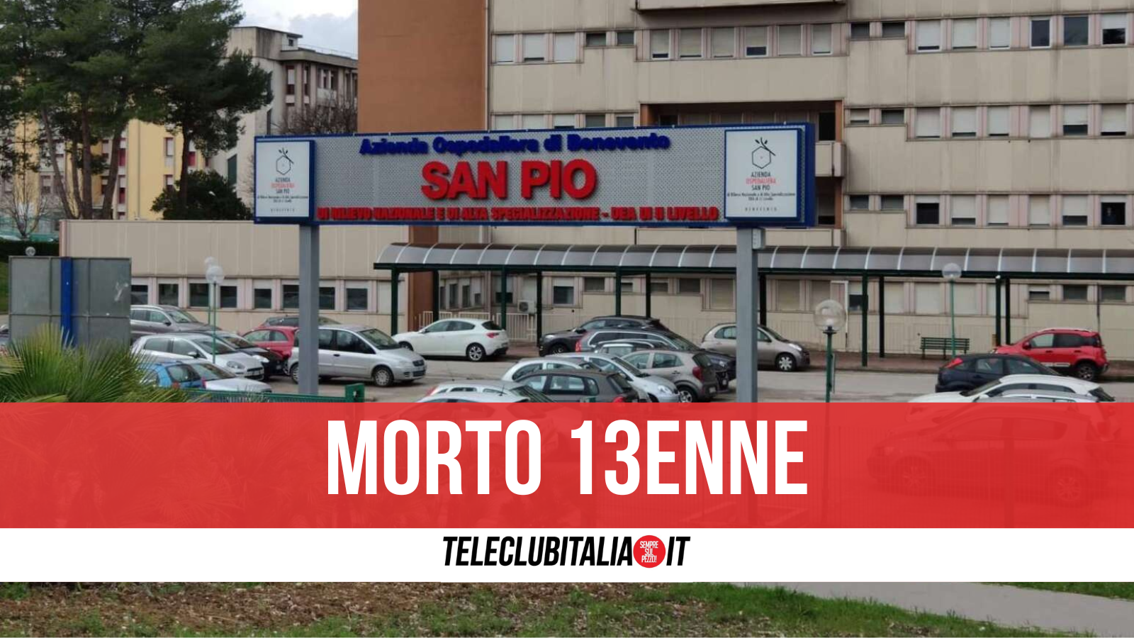 Benevento, in ospedale con febbre alta: muore ragazzino di 13 anni