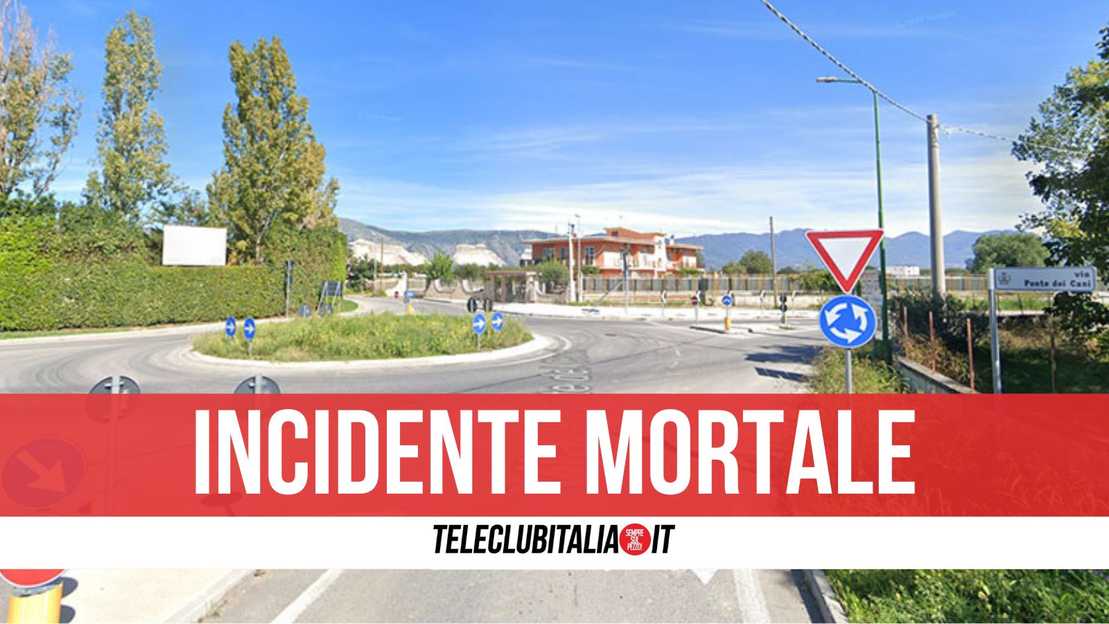 Tragico incidente a Marigliano: morta una motociclista di 46 anni