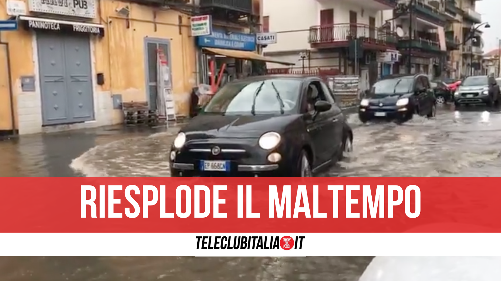 Campania, torna il maltempo: previsti due giorni di temporali 